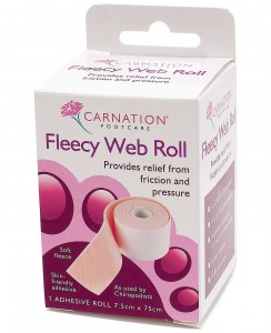 Carnation Fleecy Web Roll